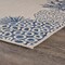 Homeroots 5 x 7 ft. Navy Reef Border Indoor & Outdoor Area Rug 396120 - alternate 3